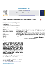 N8 Cao, L., Du, Y., Hansen, J. Ø. (2017 ). Foreign institutional investors and dividend policy- Evidence from China. International Business Review (2) - Nghiên cứu khoa học | Trường Đại học Khoa học Tự nhiên, Đại học Quốc gia Thành phố Hồ Chí Minh