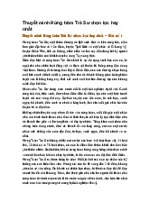 Thuyết minh Rừng tràm Trà Sư chọn lọc hay nhất