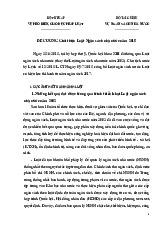 Đề cương -  Giới thiệu Luật Ngân sách nhà nước năm 2015