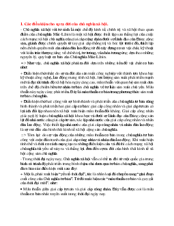 Phân tích điều kiện kinh tế - xã hội và vai trò của C.mác và Ph.Ăngghen trong việc hình thành Chủ nghĩa xã hội khoa học?