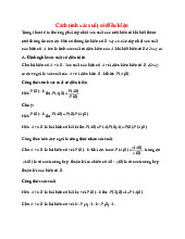 Cách tính xác suất có điều kiện | Chuyên đề Toán 12