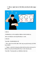 Viết văn bản nghị luận về một vấn đề xã hội | Ngữ văn 10 Chân trời sáng tạo