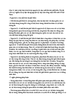 Assignment chính trị Fpoly | Kinh tế chính trị Mác - Lênin | Đại học Sư phạm Hà Nội