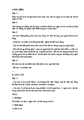 Đáp án Đề thi tốt nghiệp THPT môn Ngữ Văn năm 2024 (chính thức)