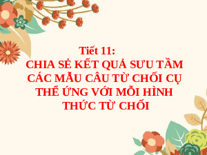 Sinh hoạt lớp - Tiết 11 | Bài giảng PowerPoint Hoạt động trải nghiệm 8 | Kết nối tri thức
