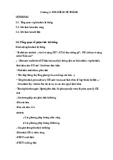 Chương 2: Phân Tích Hệ Thống và Mô Hình Hóa Dữ Liệu | Môn Phân tích hệ thống - Trường Đại học Khoa học, Đại học Huế