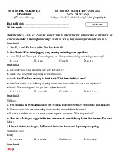 Đề Thi Thử Tốt Nghiệp 2025 Tiếng Anh Sở GD Vĩnh Phúc Giải Chi Tiết
