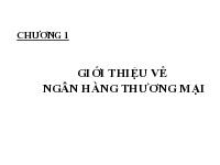 Giáo trình ngân hàng thương mại | Trường Đại học Khánh Hòa