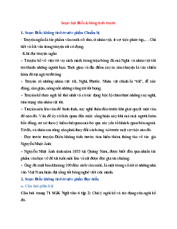 Soạn bài Điều không tính trước | Ngữ Văn 6 Cánh Diều tập 2