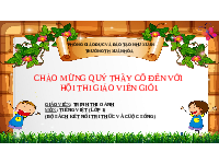 Giáo án điện tử Tiếng Việt 1 Tập 2 Bài 5 Kết nối tri thức: Những cánh cò