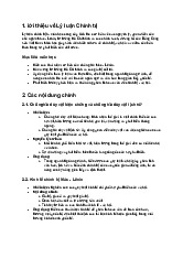 Giới thiệu về lý luận chính trị và ứng dụng trong ngôn ngữ Anh môn Lý luận chính trị | Đại học kinh tế Quốc dân