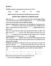 Bài tập extra reading môn tiếng anh cơ bản 2 | Học viện tài chính