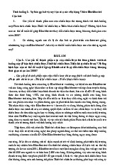 Case Study: Blockbuster's Strategic Challenges & Solutions | Môn Quản trị chiến lược - Trường Cao đẳng Kinh tế Công nghiệp Hà Nội