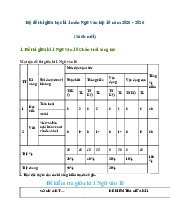 Bộ đề thi giữa học kì 1 môn Ngữ văn lớp 10 năm 2025 - 2026 (Sách mới