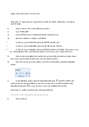 Exercise 2 instruction - Business Computing Skills | Trường Đại học Quốc tế, Đại học Quốc gia Thành phố HCM