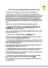 Lý thuyết Pháp Luật Đại Cương: 102 Câu Đúng Sai | Pháp luật đại cương | Đại học Kinh tế - Đại học Đà Nẵng