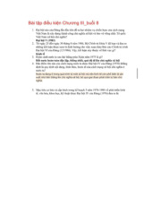 Bài tập môn  LSĐ/ Trường đại học Nguyễn Tất Thành