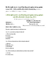 Bộ đề thi giữa học kì 2 môn Hoạt động trải nghiệm hướng nghiệp 6 năm 2023 - 2024 sách Kết nối tri thức với cuộc sống