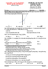 Đề giữa học kì 2 Toán 11 năm 2024 – 2025 trường Edison – Hải Phòng có đáp án