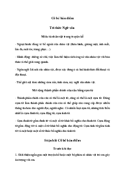 Soạn văn 6: Soạn bài Cô bé bán diêm | Ngữ văn 6 | Kết nối tri thức