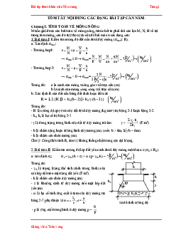 Ngân hàng bài tập Nền móng (có lời giải) | Đại học Giao thông vận tải