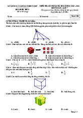 Đề kiểm tra cuối kỳ 2 Toán 7 năm 2023 – 2024 sở GD&ĐT Kiên Giang