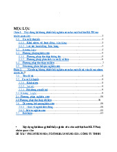 Phân tích hoạt động bán hàng của công ty TNHH sản xuất dịch vụ thương mại sản phẩm Da Ladoda môn Báo cáo thực tập - Học viện nông nghiệp Việt Nam