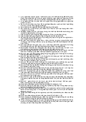 Ôn tập đề cương về quan điểm duy vật biện chứng (có đáp án) Triết học Mac - Lenin | Đại học Văn Lang