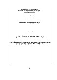 Chuyên đề: Quản lý nhà nước về giáo dục - Tài liệu bồi dưỡng nghiệp vụ sư phạm | Đại học Sư phạm Hà Nội 2
