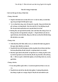 Phân tích cảnh vượt thác trong Người lái đò sông Đà hay nhất | Văn mẫu lớp 12