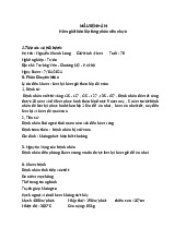 Mẫu bệnh án làm giả tháo lắp từng phần nền nhựa môn Bệnh học | Trường đại học kinh doanh và công nghệ Hà Nội