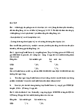 Bài tập chương 5  | Chuẩn mực báo cáo tài chính quốc tế | Trường Đại học Công nghiệp TP.HCM