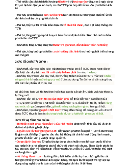 Lý thuyết về Thị trường tài chính