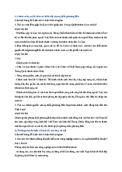 Giải sách giáo khoa môn Lịch sử 6 Bài 16 Chính sách cai trị của phong kiến phương Bắc và sự chuyển biến của Việt Nam thời kì Bắc thuộc | Chân trời sáng tạo