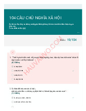 Nhà tư tưởng xã hội chủ nghĩa nào đã tố cáo quá trình tích luỹ tư bản chủ nghĩa bằng hình ảnh "cừu ăn thịt người | Tài liệu trắc nghiệm môn Chủ nghĩa xã hội khoa học | Đại học Bách khoa hà nội