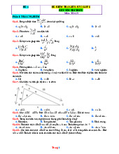 Đề Thi Giữa HK2 Toán 8 Kết Nối Tri Thức Giải Chi Tiết Đề 4