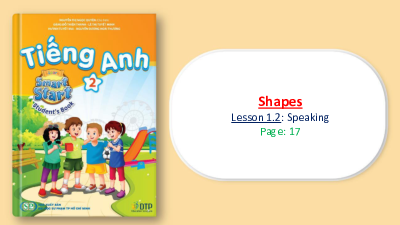 Unit 2 Shapes - Lesson 1.2 | Bài giảng PowerPoint | Tiếng Anh 2 |  i-Learn Smart Start (Cả năm)