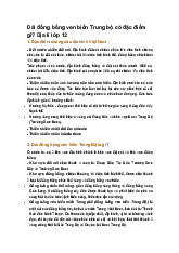 Dải đồng bằng ven biển Trung bộ có đặc điểm gì? Địa lí lớp 12