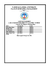 Choosing the Right Costing System | Môn Business Cost Management - Đại học Kinh Tế Quốc Dân