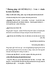 Phương pháp viết Mở đoạn và kết đoạn mẫu cho văn Nghị luận xã hội môn Ngữ Văn 9