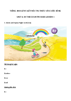 Unit 4 In the countryside Lesson 1 trang 17 | Tiếng Anh 2 Global Success
