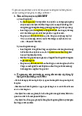 Thảo luận môn kinh tế chính trị - Kinh tế chính trị Mác Lênin | Trường Đại học Thủ đô Hà Nội
