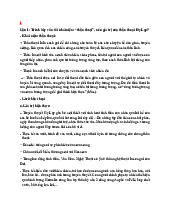 Đề cương Môn Văn học thế giới | Đại học Thủ đô Hà Nội