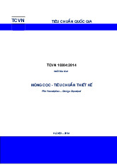 TCVN 10304-2014 Móng cọc