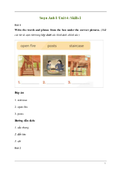 Giải Tiếng Anh 8 Unit 4: Skills 1 | Kết nối tri thức