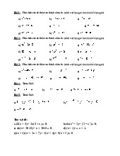 Bài tập Phân tích đa thức thành nhân tử (cơ bản) | Toán 8