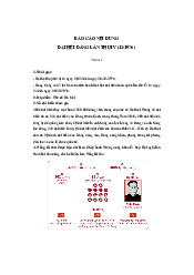 Báo cáo tổng hợp đầy đủ nhất về Đại hội lần thứ IV cùa Đảng - Lịch sử Đảng Cộng Sản Việt Nam| Đại học Kinh Tế Quốc Dân