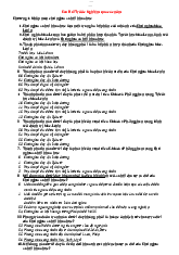 Trắc nghiệm chủ nghĩa xã hội khoa học - Chủ nghĩa xã hội khoa học | Trường Đại học Hà Nội