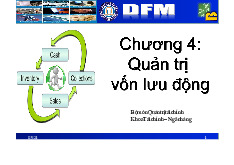 Chương 4: Quản Trị Vốn Lưu Động | Bài giảng quản trị tài chính
