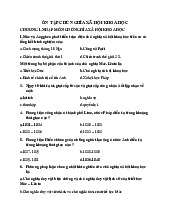 Câu hỏi trắc nghiệm ôn tập môn Chủ nghĩa xã hội khoa học | Đại học Nội Vụ Hà Nội